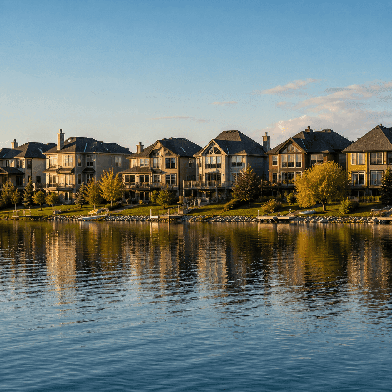 Calgary SE lake community